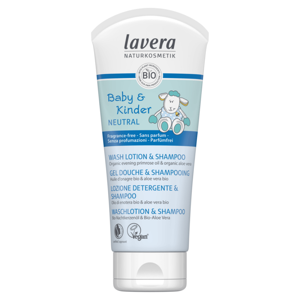 Baby & Kinder Neutral Wash Lotion & Shampoo