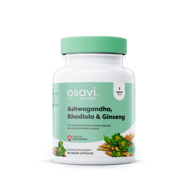 Ashwagandha + Rhodiola & Ginseng