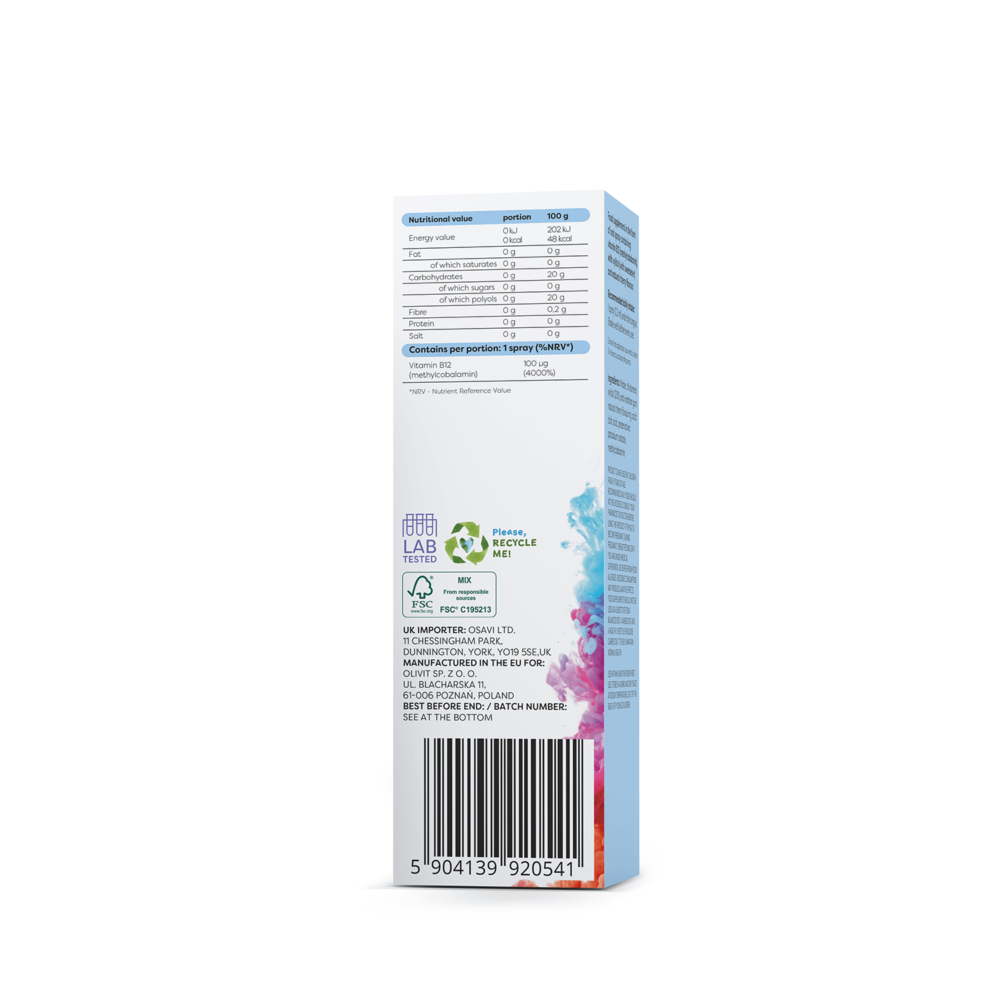 Methyl-B12 Oral Spray, 100mcg (Cherry) — изображение 2