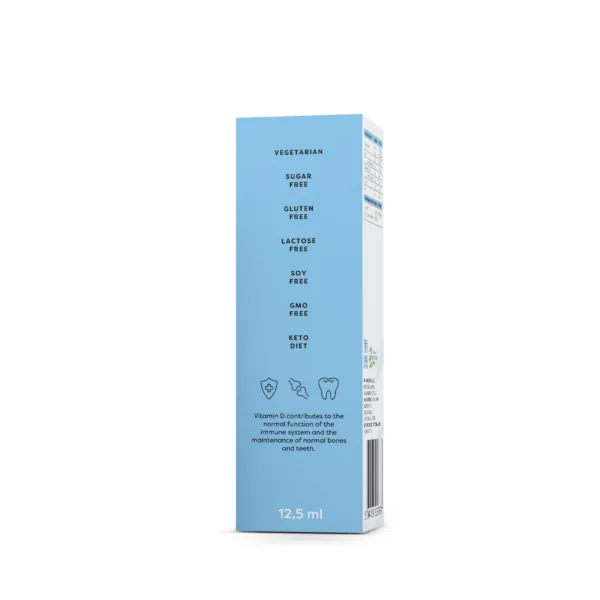 Vitamin D3 Oral Spray, MAX 4000IU - 12.5 ml. — изображение 4