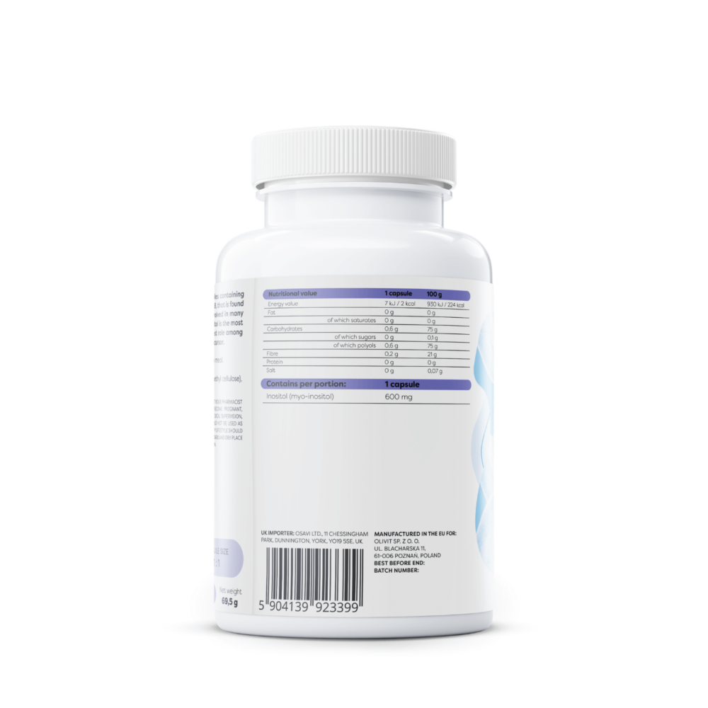 Inositol, 600mg — изображение 3