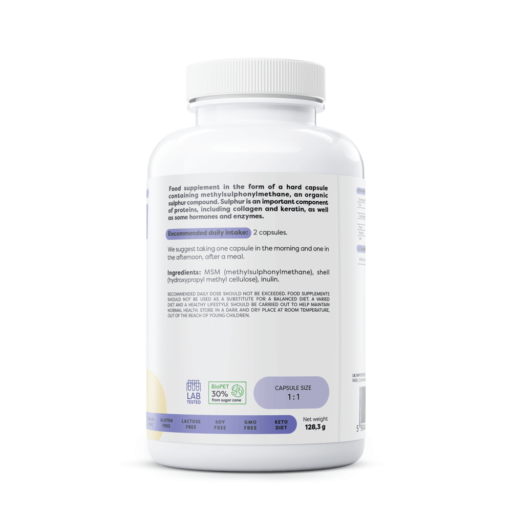 MSM, 1000mg — изображение 3