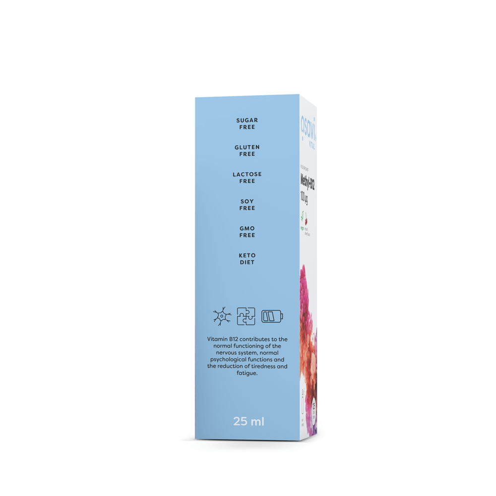 Methyl-B12 Oral Spray, 100mcg (Cherry) — изображение 4