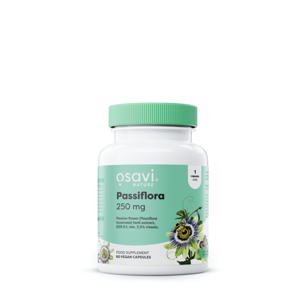 Passiflora, 250mg, 60 vegan caps