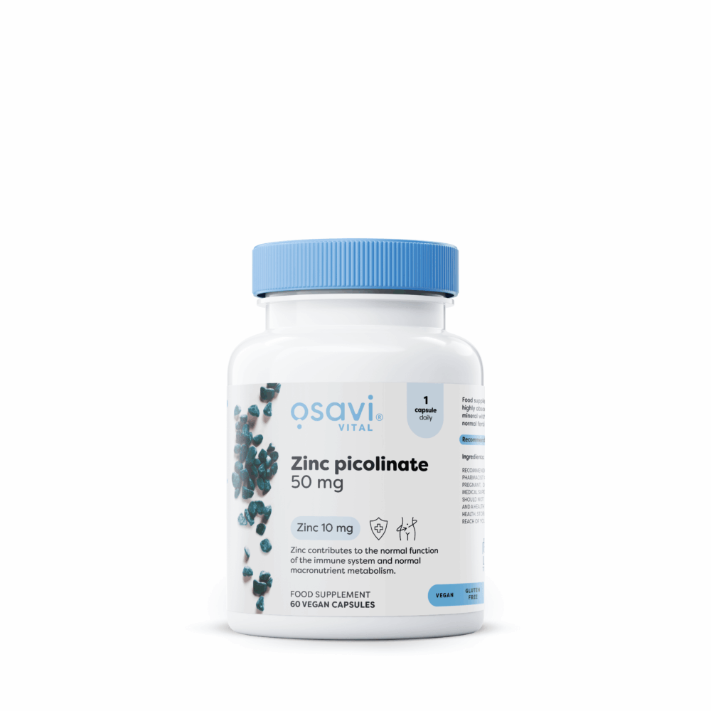 Zinc Picolinate 50 mg - 60 Vegan Capsules