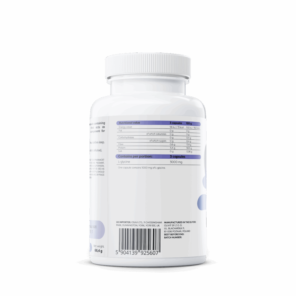 Glycine - 60 capsules — изображение 2