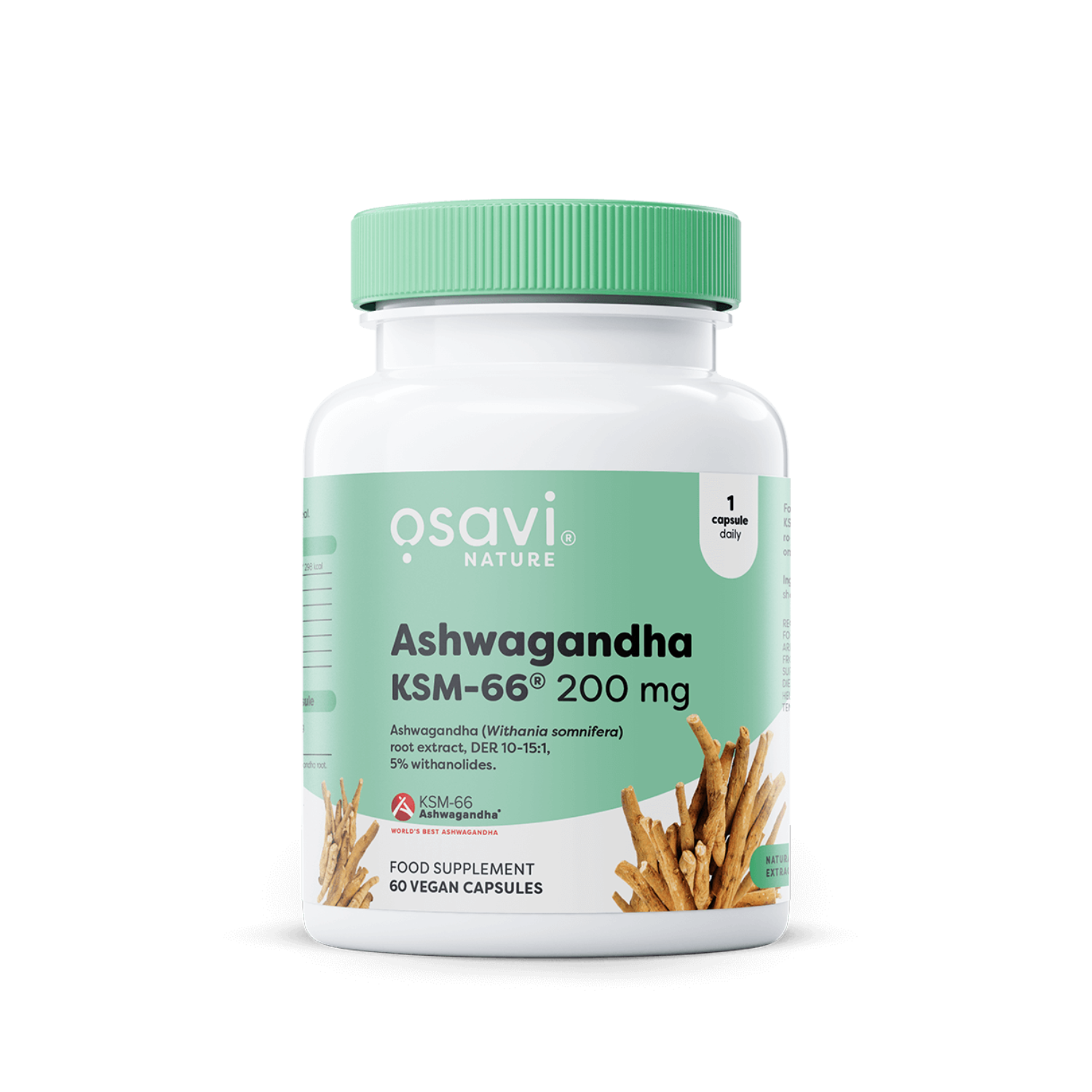Ashwagandha KSM-66 - 60 vegan caps
