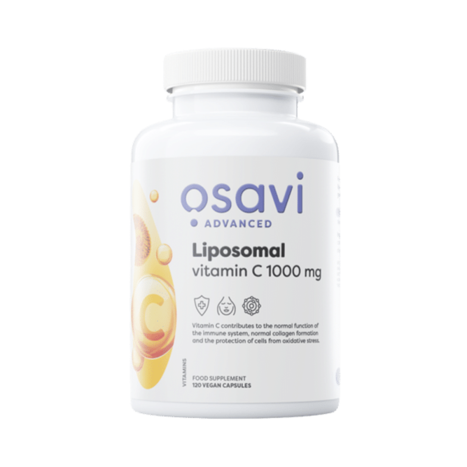 Liposomal vitamin C 1000 mg - 120 vegan capsules