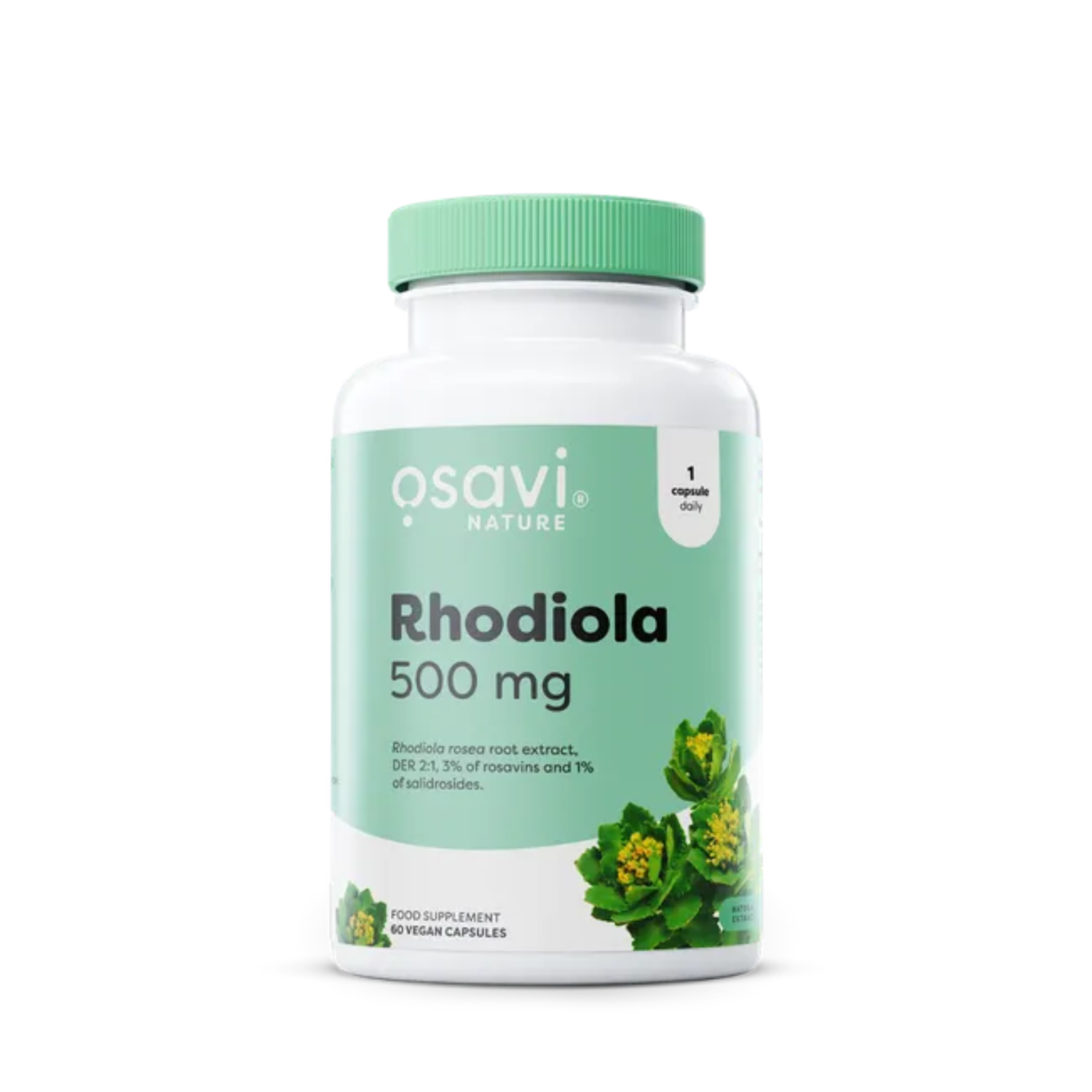 Rhodiola, 500mg - 120 vegan caps