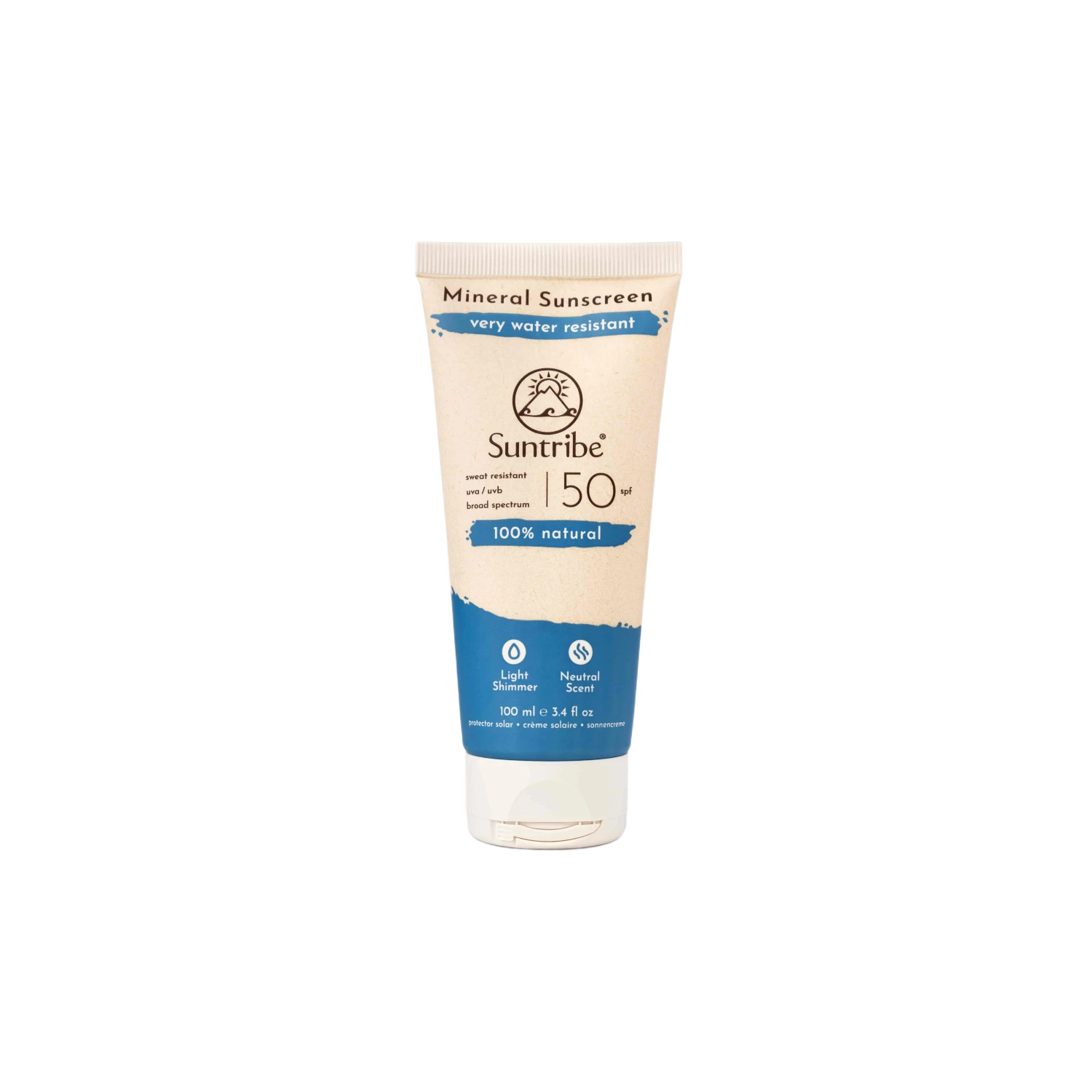 Cremă protecție solară minerală organică activă SPF 50