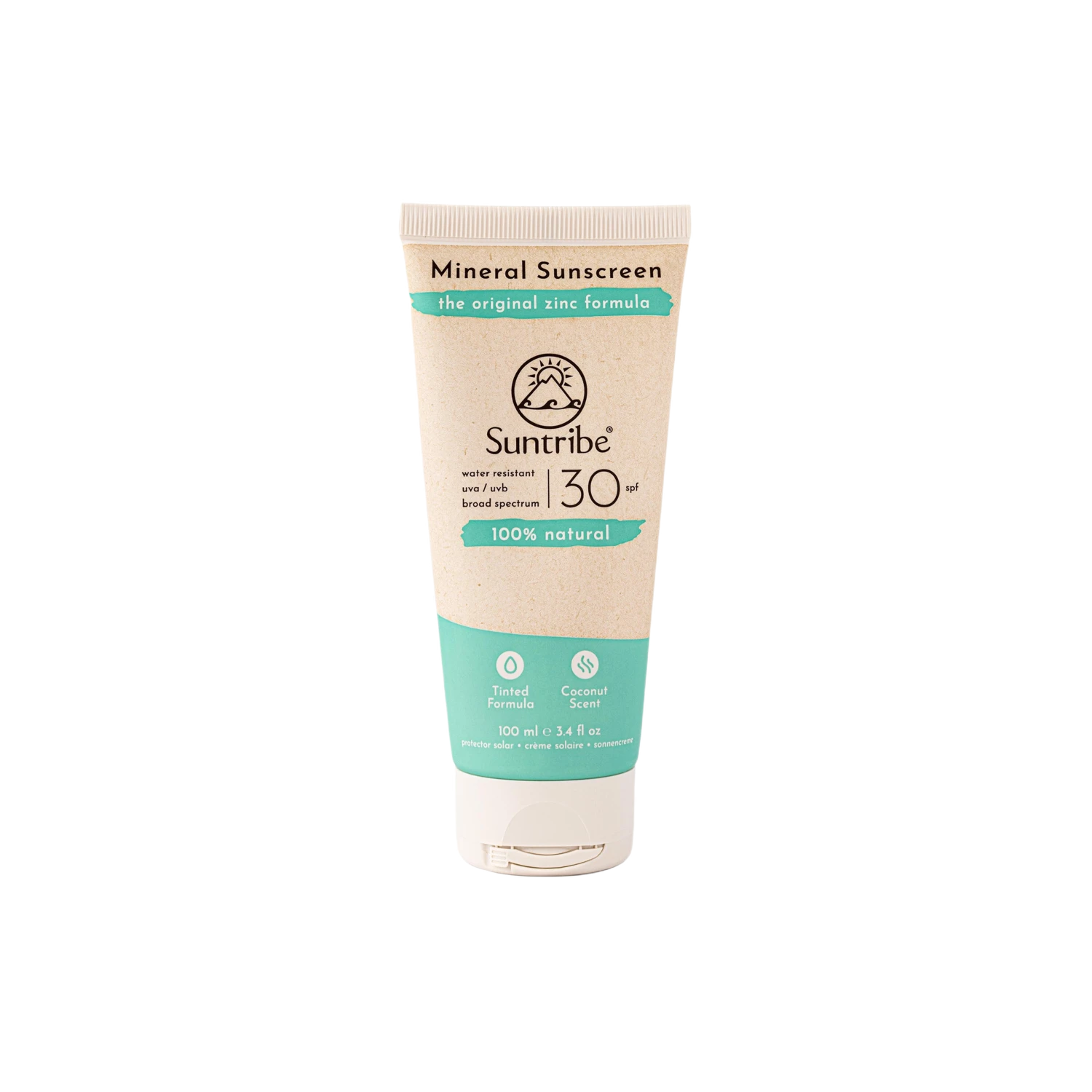 Cremă minerală organică pentru protecție solară SPF 30