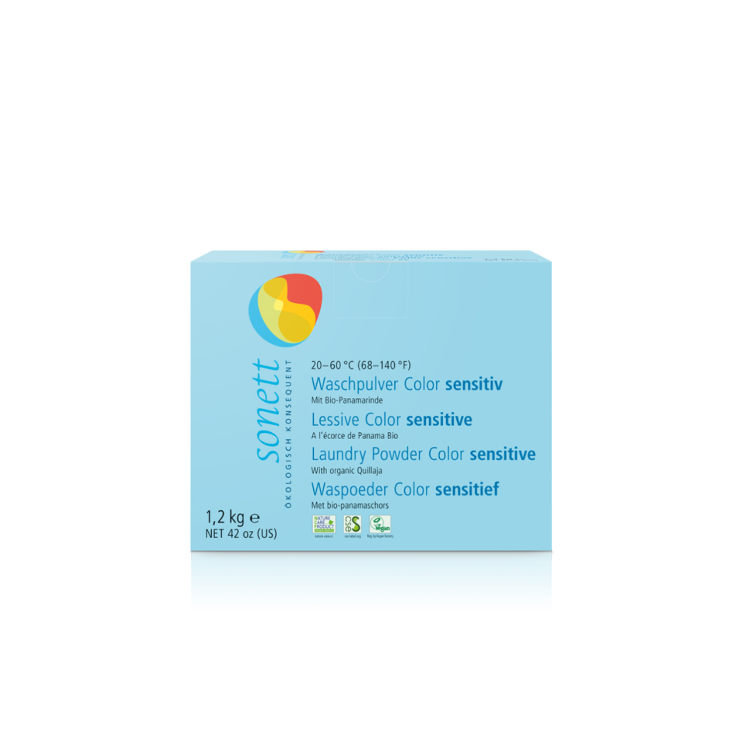 Sonett Detergent pentru rufe COLOR SENSITIVE 1,2 kg (carton)