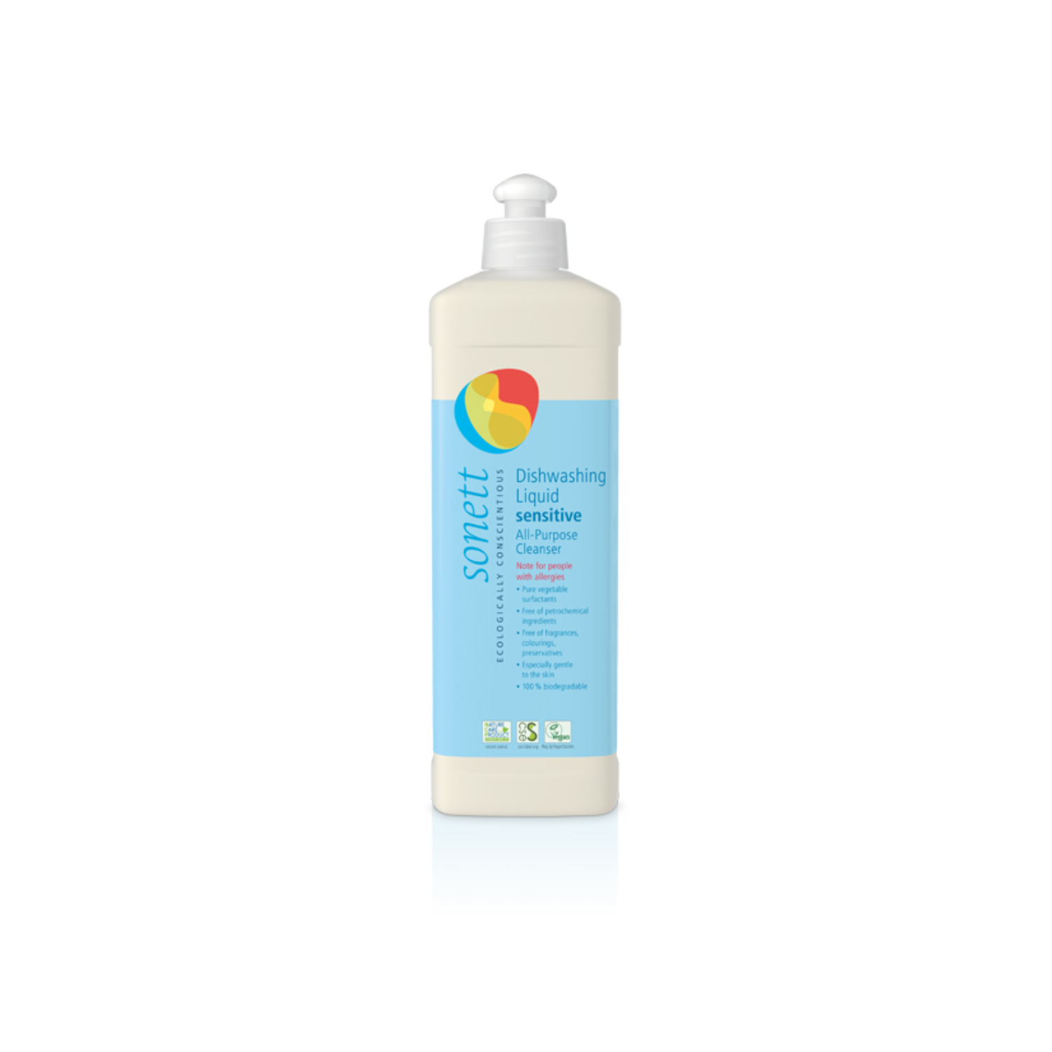 Sonett Solutie pentru vase SENSITIVE 1 L