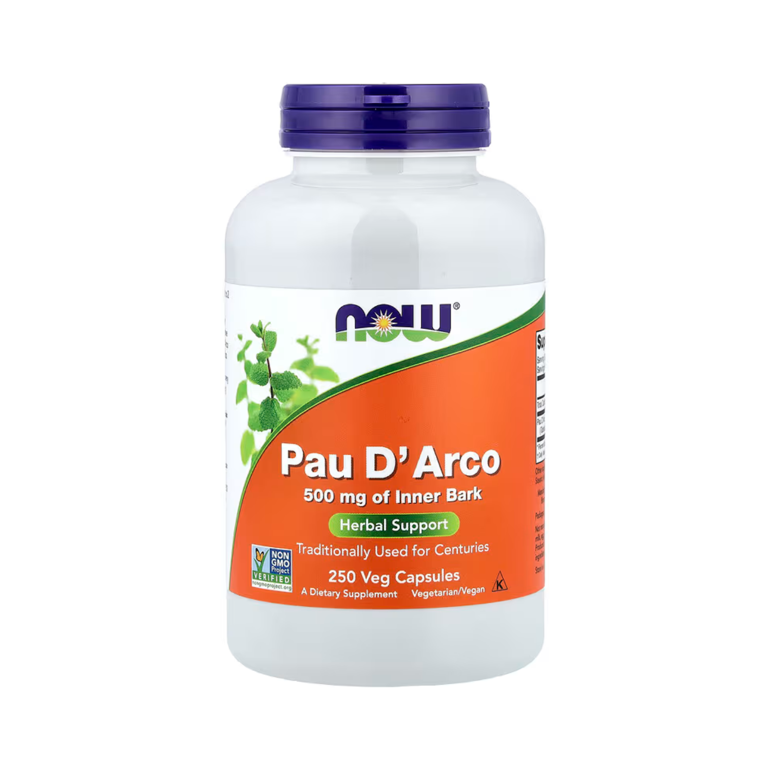 Pau D'Arco, 500mg - 250 vcaps