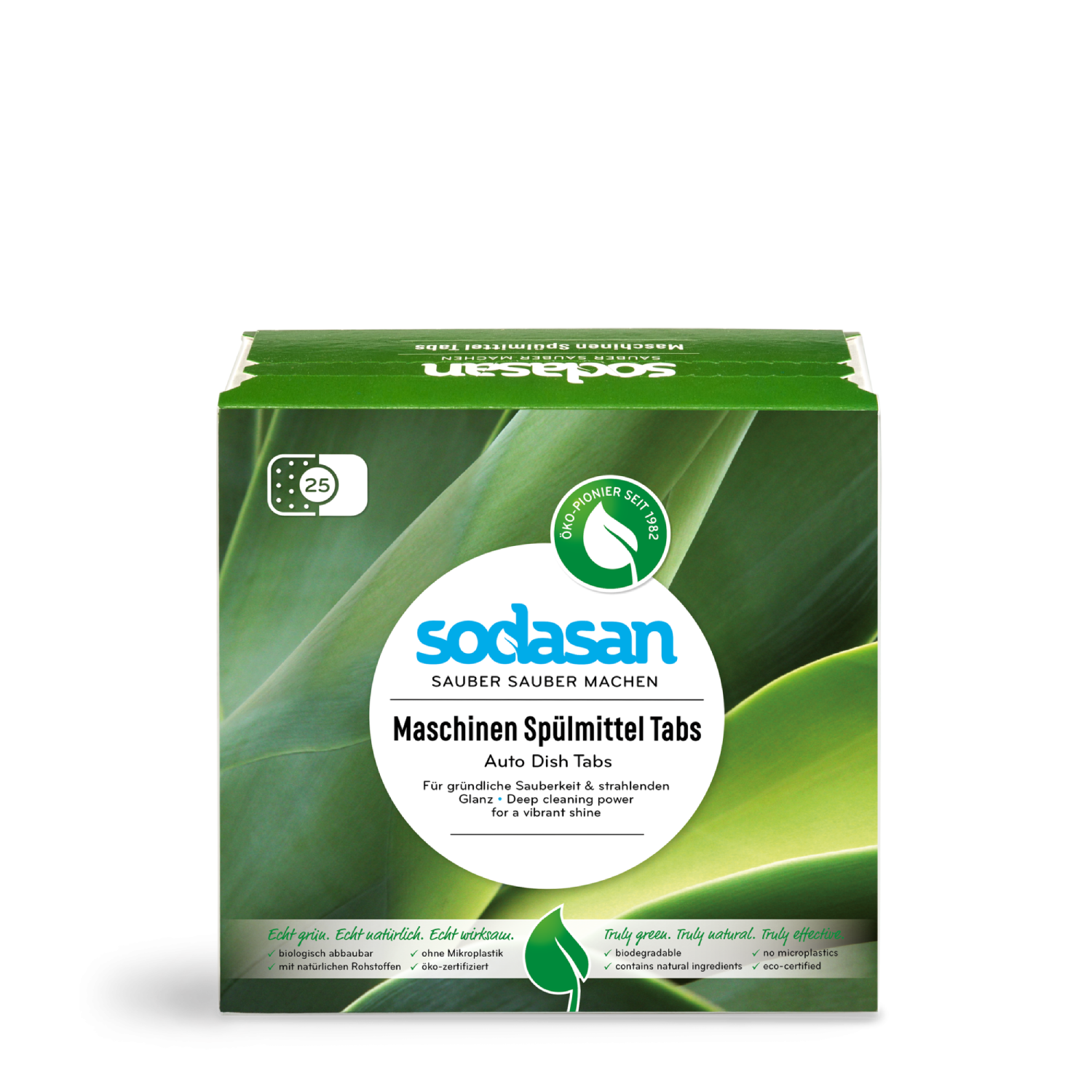Tablete Masina Spalat Vase Bio 25 buc Sodasan