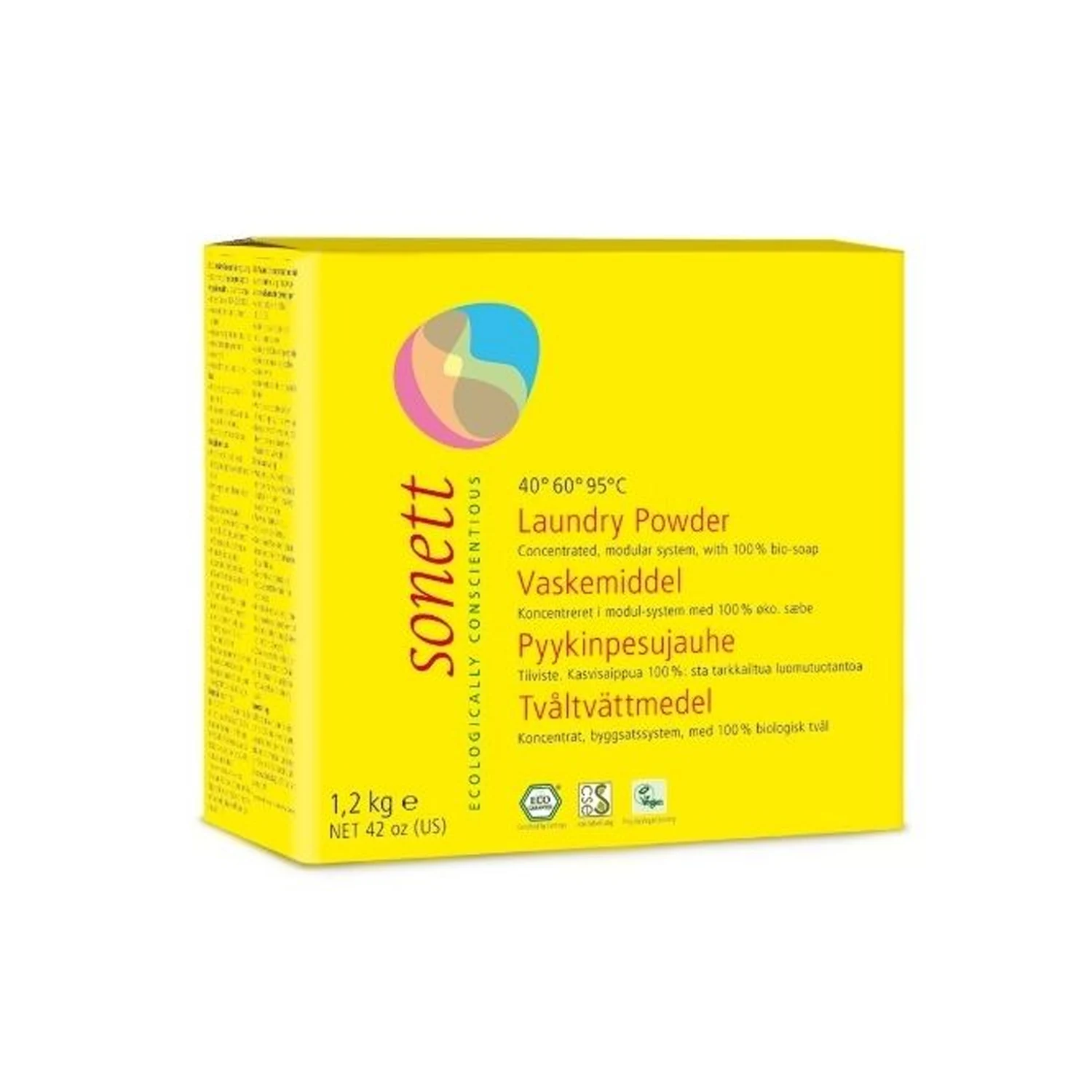 Sonett Detergent pentru rufe 1,2 kg (carton)