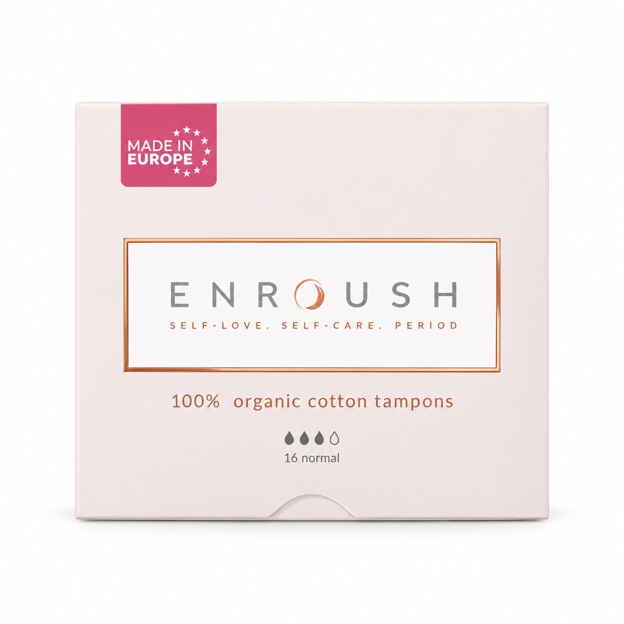 ENROUSH Tampoane Organice Normale 16 buc