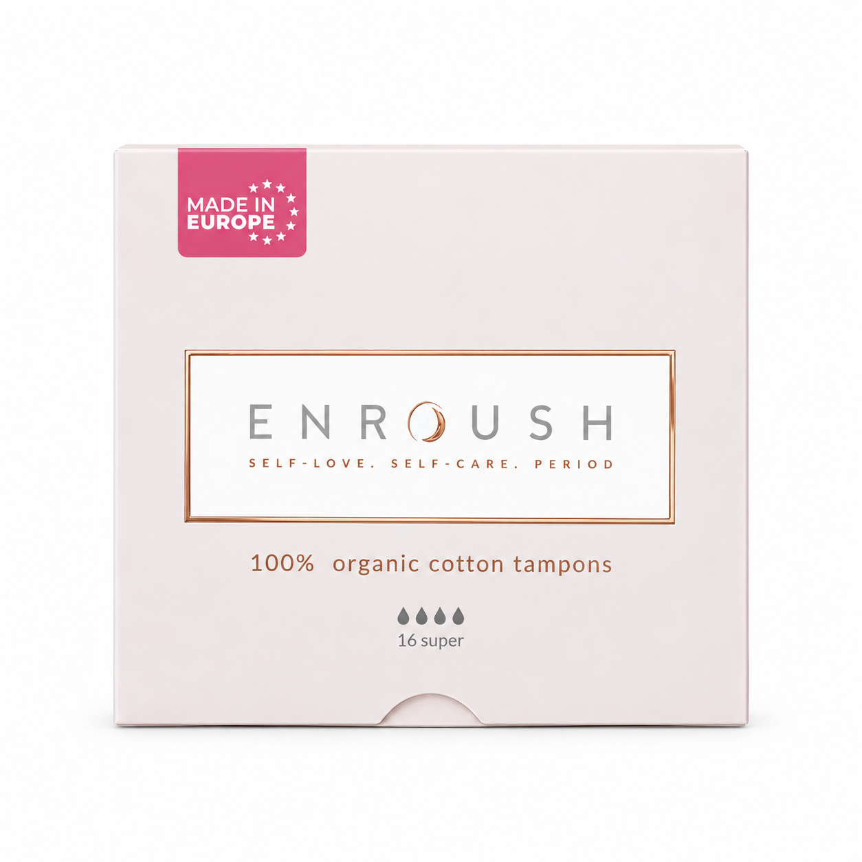 ENROUSH Tampoane Organice Super 16 buc