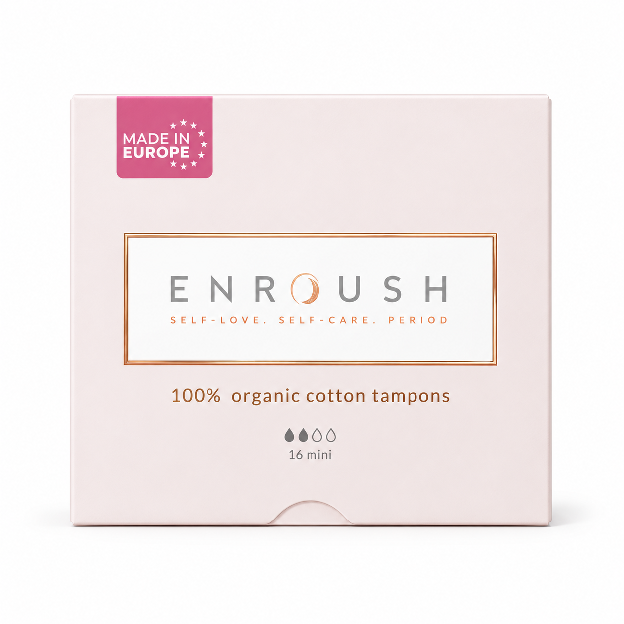 ENROUSH Tampoane Organice Mini 16 buc