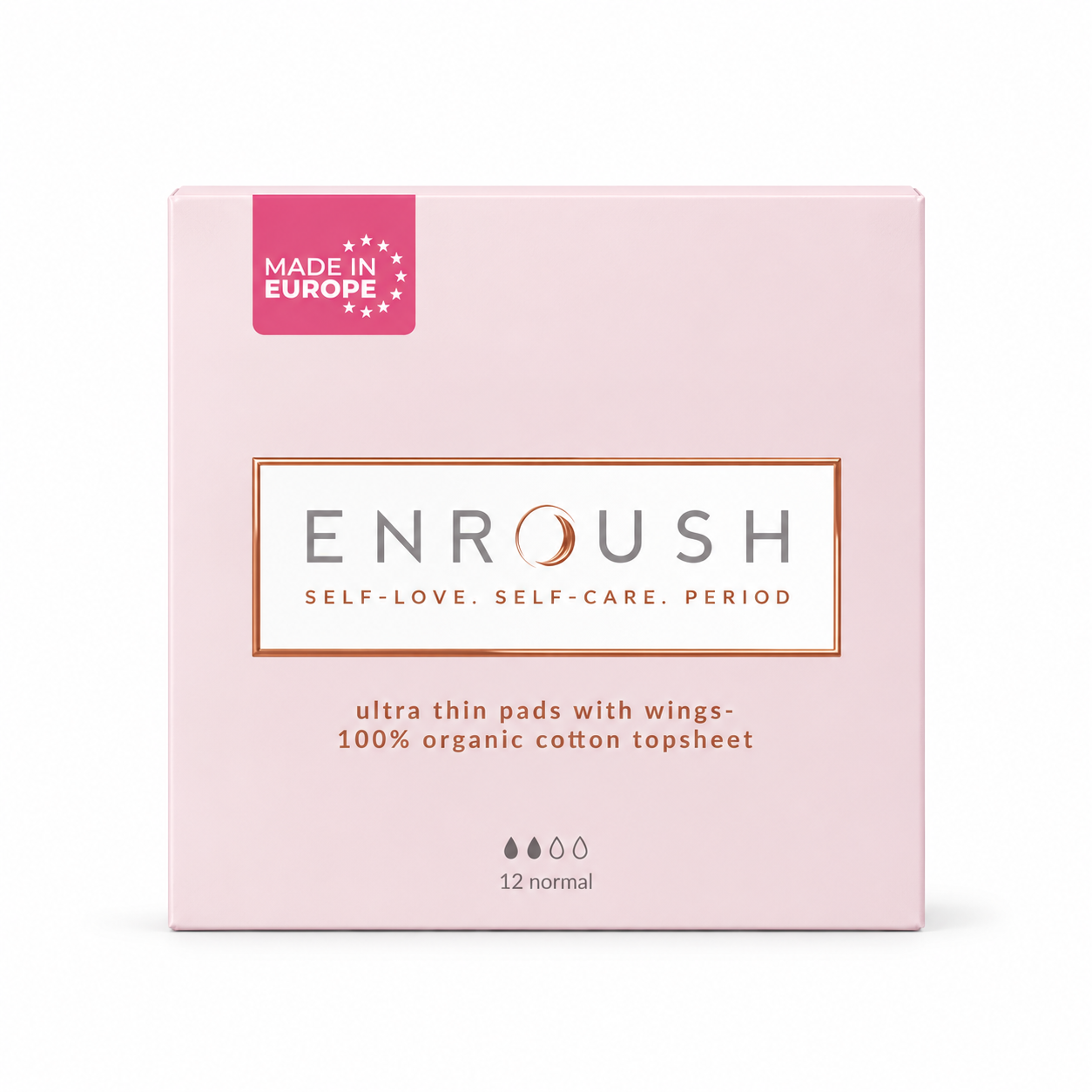 ENROUSH Absorbante Normale Organice 12 buc